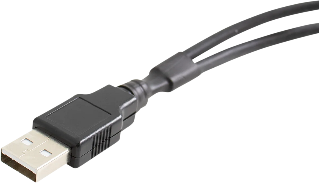 Koso North America Grips - Heated - X-Claw - USB AX120000 - Back View