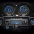Load image into Gallery viewer, Koso North America HD-02 6-Piece Gauge Kit - Black BA050907 - Back View