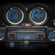 Load image into Gallery viewer, Koso North America HD-02 6-Piece Gauge Kit - Silver BA050905 - Back View