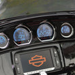 Load image into Gallery viewer, Koso North America HD-03 - Four-Piece LCD Gauge Kit - Eight Changeable Colors BA064902 - Installation View