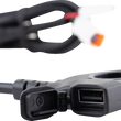 Load image into Gallery viewer, Koso North America Heated Grip Thumb Switch - USB-A Charger - Black KB011100 - Main Product View