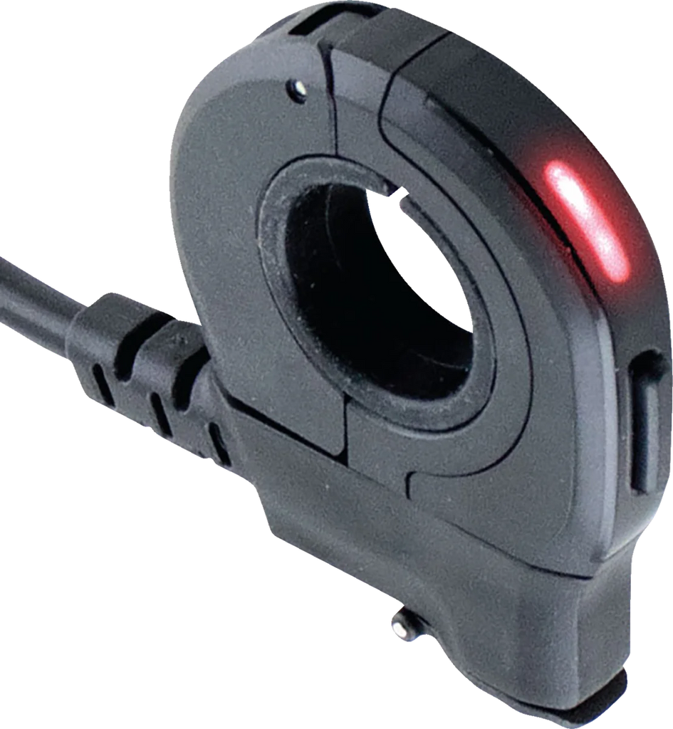 Koso North America Heated Grip Thumb Switch - USB-C Charger - Black KB011000 - Side View