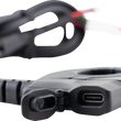 Load image into Gallery viewer, Koso North America Heated Grip Thumb Switch - USB-C Charger - Black KB011000 - Back View