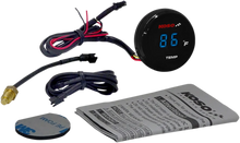 Load image into Gallery viewer, Koso North America I-Gear Thermometer - Blue Digits BA067B12 - Side View