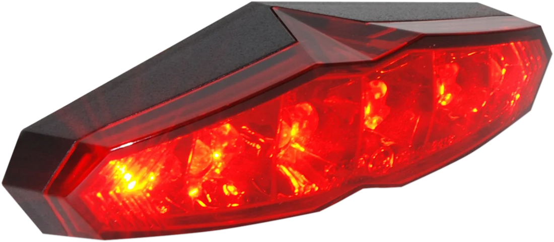 Koso North America LED Taillight - Red HB025020 - Side View