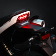 Load image into Gallery viewer, Koso North America LED Taillight - Red HB025020 - Installation View