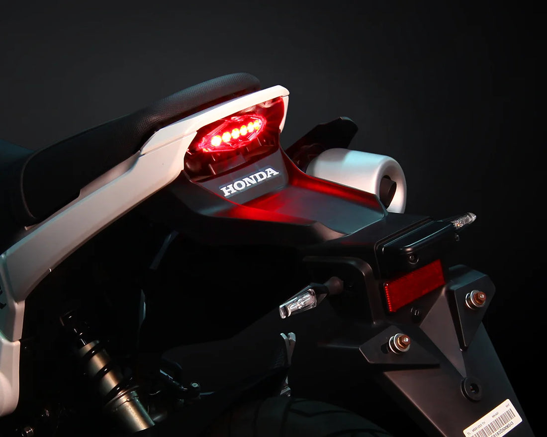 Koso North America LED Taillight - Red HB025020 - Installation View