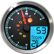 Load image into Gallery viewer, Koso North America Multi-Function Speedometer/Tachometer - HD-04 - Black BA051211 - Additional View 5