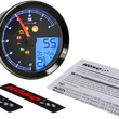 Load image into Gallery viewer, Koso North America Multi-Function Speedometer/Tachometer - HD-04 - Black BA051231 - Back View