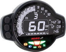 Load image into Gallery viewer, Koso North America Multi-Functional Gauge - MS-01 - Honda Grom BA078100-GR - Side View