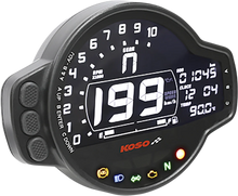 Load image into Gallery viewer, Koso North America Multi-Functional Gauge - MS-01 - Universal BA078100 - Back View