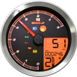 Load image into Gallery viewer, Koso North America Multi-Functional Meter - Silver BA051300 - Detail View