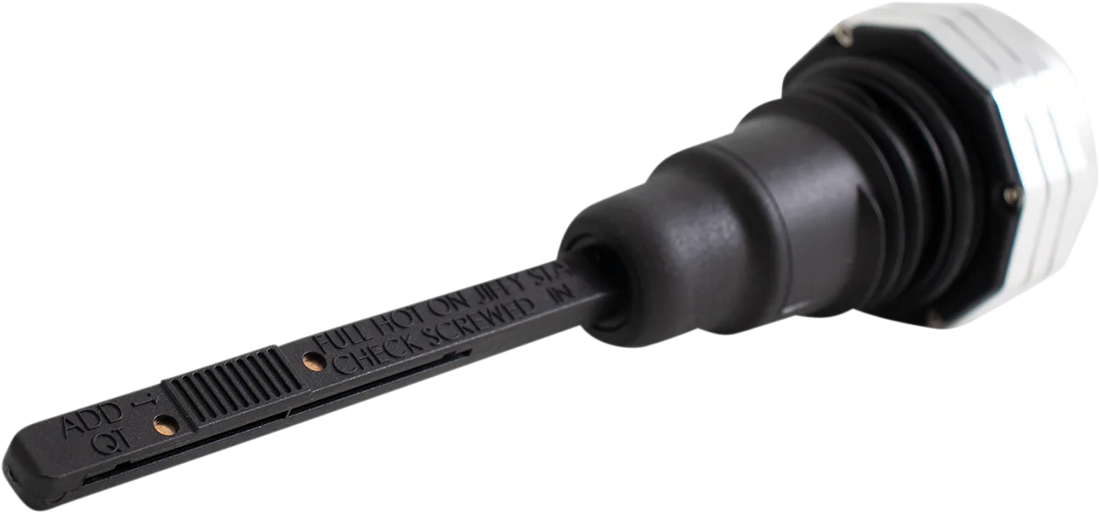 Koso North America Oil Dipstick Gauge - Silver BA053111 - Side View