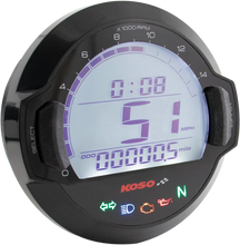 Load image into Gallery viewer, Koso North America SPEEDO/TACHO/CTRL D64 BLK BB642W20 - Main Product View