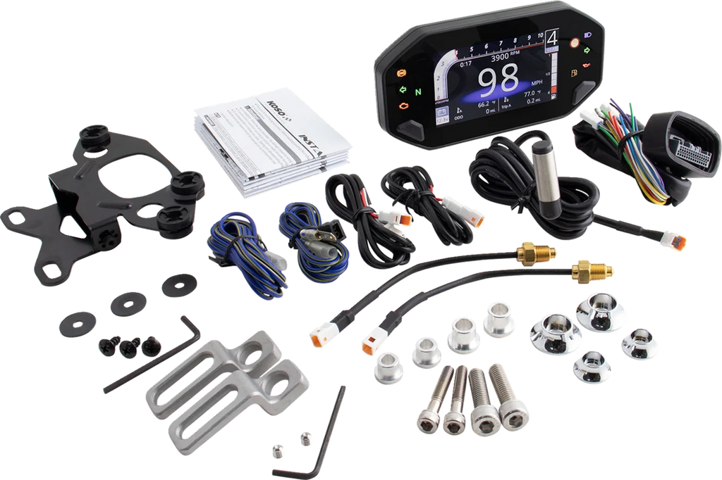 Koso North America Speedometer - RX-4 - Universal BA081010 - Installation View