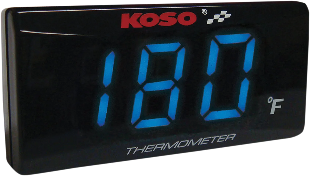 Koso North America Super Slim Temperature Gauge BA024B11 - Main Product View
