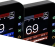 Load image into Gallery viewer, Koso North America TFT Multifunction Meter - RX-3S BA079000 - Side View