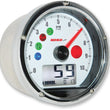Load image into Gallery viewer, Koso North America TNT-01R Universal Electronic Speedometer/Tachometer - Black Face/Casing BA035K00 - Installation View