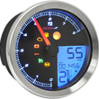 Load image into Gallery viewer, Koso North America TNT-04 Multi-Function Meter - Black Bezel - 3.30" Diameter x 2.19" D BA051411 - Additional View 5