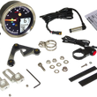 Load image into Gallery viewer, Koso North America TNT-04 Multi-Function Meter - Silver Bezel - 3.30" Diameter x 2.19" D BA051401 - Back View