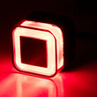 Load image into Gallery viewer, Koso North America Taillight - GT-07 - Red Lens HB042000 - Back View