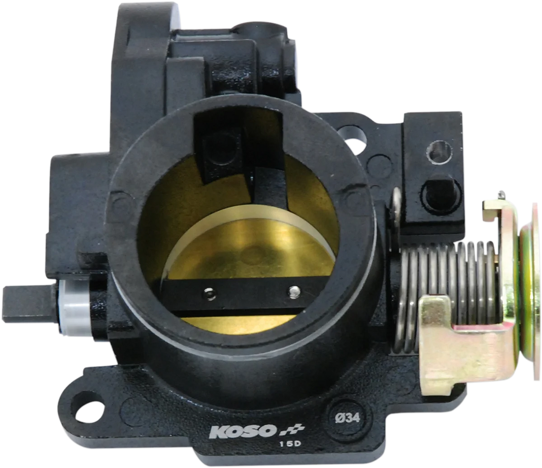 Koso North America Throttle Body - Honda - 34mm DY623013 - Side View