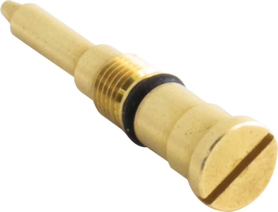 Koso North America Throttle Body Screw - Brass BS000010 - Side View