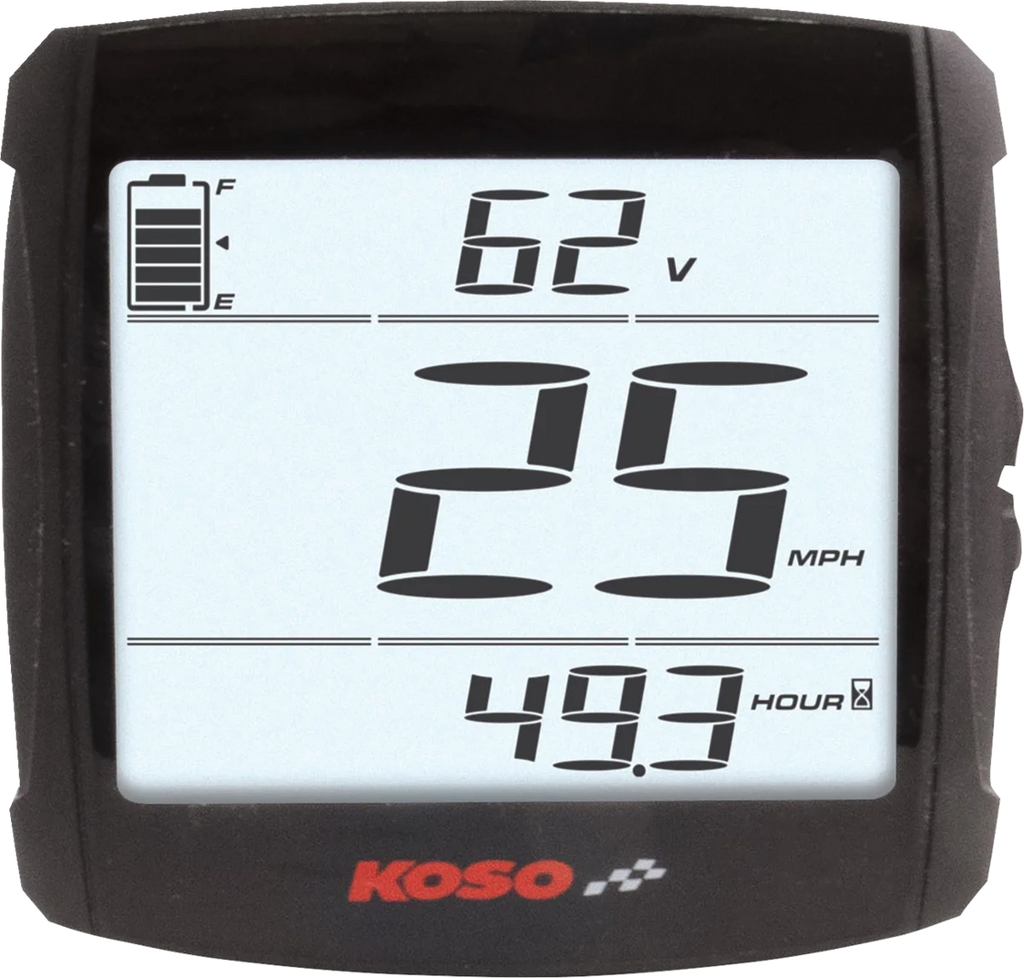 Koso North America XR-01 GPS Speedometer with Sensor BB026010 - Additional View 5