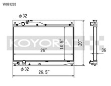 Load image into Gallery viewer, Koyo 00-09 Honda S2000 2.0/2.2L (MT) Radiator