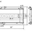 Load image into Gallery viewer, Koyo 03-06 Nissan 350Z 3.5L V6 Radiator