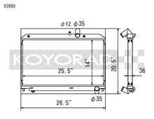Load image into Gallery viewer, Koyo 04-08 Mazda RX-8 1.3L (MT) Radiator