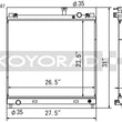 Load image into Gallery viewer, Koyo 04-13 Nissan Titan/Armade/QX56 5.6L V8 (Req. Trans Cooler) Radiator
