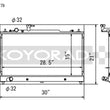 Load image into Gallery viewer, Koyo 06-08 Mazdaspeed 6 2.3L Turbo Radiator