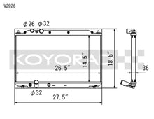 Load image into Gallery viewer, Koyo 06-11 Honda Civic Si 2.0L Coupe/Sedan (MT) Radiator
