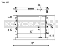 Load image into Gallery viewer, Koyo 06-13 Mazda MX-5 Miata (MT) Radiator