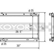 Load image into Gallery viewer, Koyo 07-08 Nissan 350Z VQ35HR (MT) Radiator
