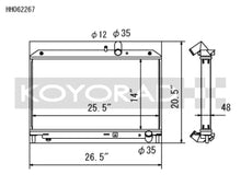 Load image into Gallery viewer, Koyo 09-11 Mazda RX-8 1.3L (MT) Radiator