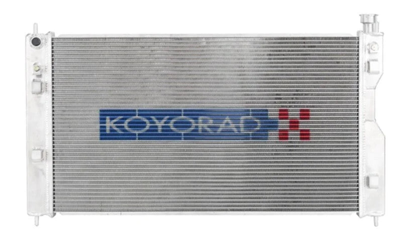 Koyo 17-22 Subaru Impreza 2.0L Non-Turbo / 18-22 Crosstrek 2.0/2.5L Non-Turbo Aluminum Radiator - Side View