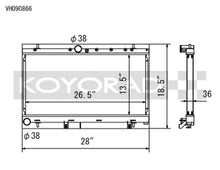 Load image into Gallery viewer, Koyo 2002 Subaru Impreza WRX 2.0L Turbo Radiator