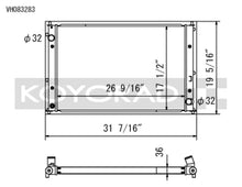 Load image into Gallery viewer, Koyo 2016-2018 Honda Civic 1.5L Radiator (Excl. Type R)