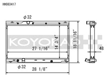 Load image into Gallery viewer, Koyo 2017 Honda Civic Type-R Radiator