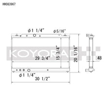 Load image into Gallery viewer, Koyo 23+ Honda Civic Type R (FL5) All Aluminum Radiator
