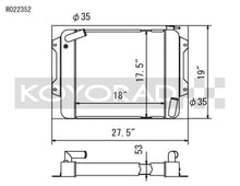 Load image into Gallery viewer, Koyo 70-78 Datsun 240/260/280Z (MT) Radiator