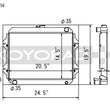 Load image into Gallery viewer, Koyo 76-77 Toyota Celica 2.2L I4 (MT) Radiator