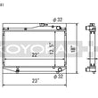 Load image into Gallery viewer, Koyo 84-87 Toyota Corolla GT-S 1.6L 4AGE AE86 Radiator