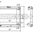Load image into Gallery viewer, Koyo 86-88 Mazda RX-7 FC NA/Turbo (MT) Radiator