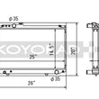 Load image into Gallery viewer, Koyo 86-92 Toyota Supra NA/Turbo MT Only (USDM Vehicles Req. M16x1.5 Plug) Radiator