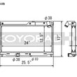 Load image into Gallery viewer, Koyo 93-95 Mazda RX-7 1.3L Turbo N-FLO (Dual Pass) Radiator