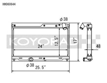 Load image into Gallery viewer, Koyo 93-95 Mazda RX-7 1.3L Turbo Radiator