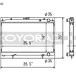 Load image into Gallery viewer, Koyo 95-98 Nissan 240SX S14 2.4L KA24DE (MT) Radiator